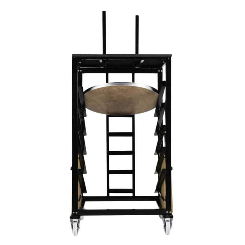 Steel Table Cart for Cocktail Table Kits by Chivari, 78.25" H x 42" W x 30" D