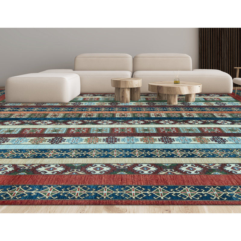 Aryana Wool Striped Area Rug