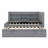Upholstered Daybed With Trundle, Storage Shelves, USB & Outlet-1238189100