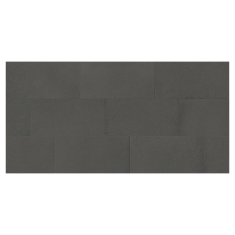 Carrelage de sol et de mur en porcelaine d'aspect béton 24 po x 48 po American Urban (2 pièces, 16 pieds carrés / caisse)