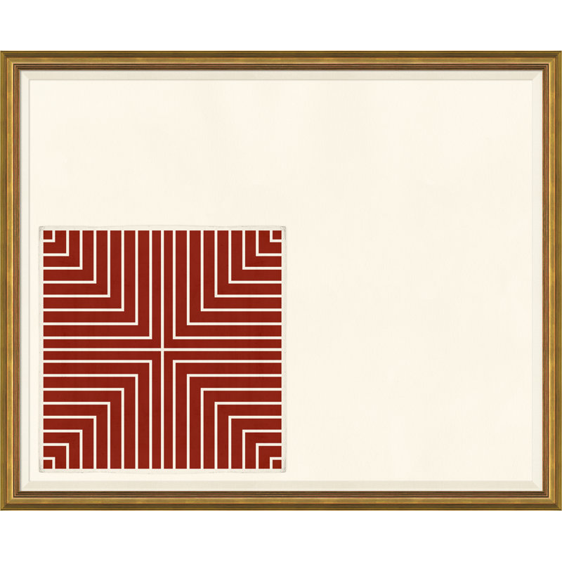Homage to Stella - Red Framed