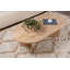 Table basse moderne, chêne saphir, 120 x 40 x 60 cm, panneau de particules 100% mélaminé, épaisseur: 0 cm, design scandinave et fonctionnel pour le salon, durable et élégant-109178454
