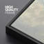 «Greenish Grey Clouds Minimal Modern Relax Calm Extra Large», reproduction d'art sur toile encadrée-107118438-111666033