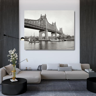 Pont de Queensboro à New York - 1910
