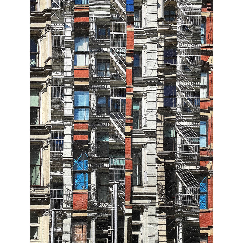 Great Escapes 3 by Marilyn Henrion, Black Framed Paper, 21.25" H x 17.25" W