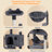 Daughtry 64.5" H Multi-Level Cat Tree-869540683