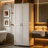 Tall Bathroom Storage Cabinet With Two Doors-1018999069