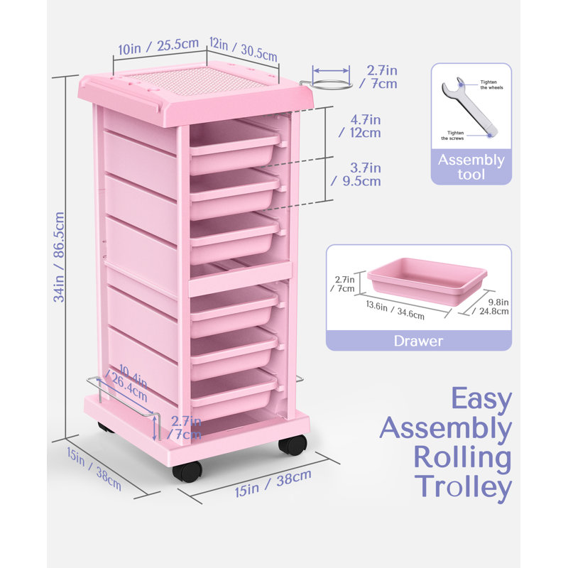 Chariot utilitaire Megett, Rose