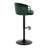 Swivel Upholstered Adjustable Height Counter Stool with Metal Frame-92718749