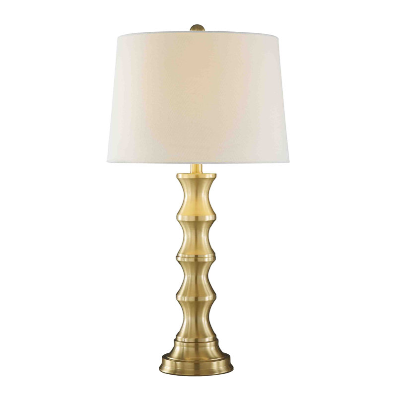 Beacan Metal Table Lamp, Gold