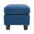 Upholstered Ottoman, Navy Blue-1166749381