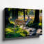 Toile dans une forêt tranquille-115676470