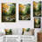" Orange Green Trees Canopy Patchwork V "-1160067620-1160067641
