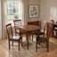 Bowerbank Extendable Round Solid Wood Dining Table