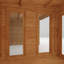 Mercia 20ft x 10ft Studio Pent Log Cabin With Patio Area (28mm)