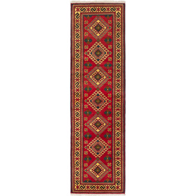 Kalen One-of-a-Kind 2'8" X 9'7" 2010s Runner Wool Area Rug in
