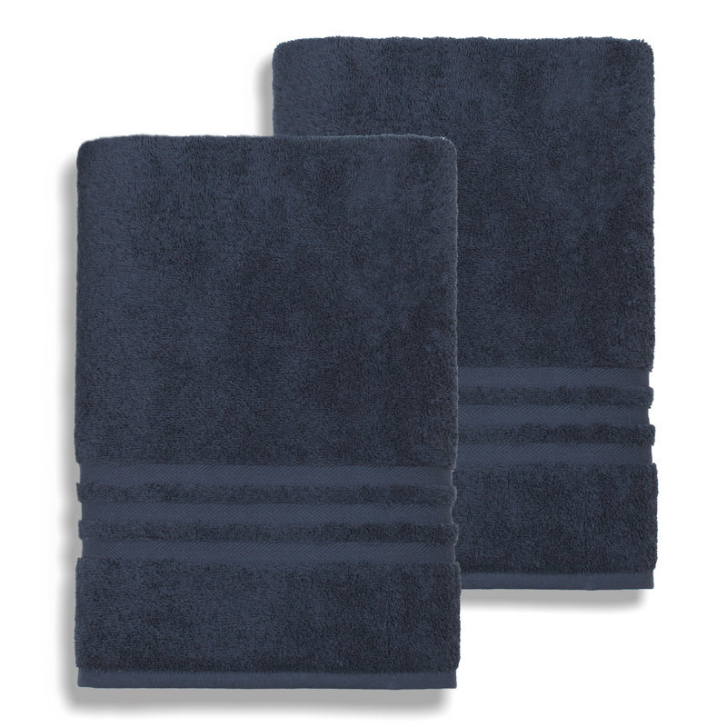 Denzi Midweight Bath Sheet, Twilight Blue