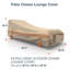 Housse pour chaise longue d'extérieur résistante à l'eau Jared-2134535094-2134535095