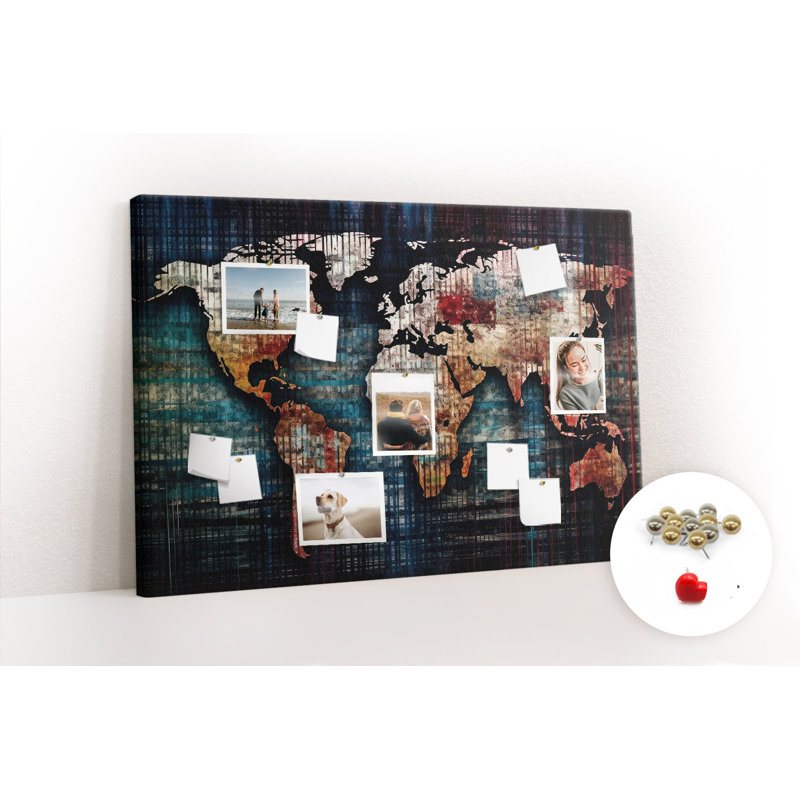 Maninder Cork Corkboard / Bulletin Board