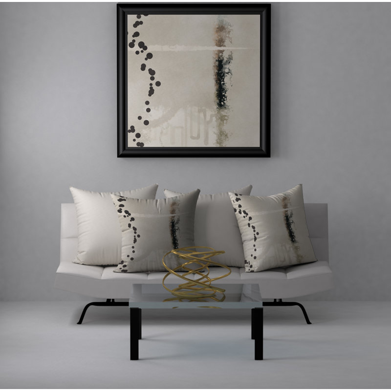  Housse et insert de coussin carré Lingering Go Ahead, 20 po X 20 po