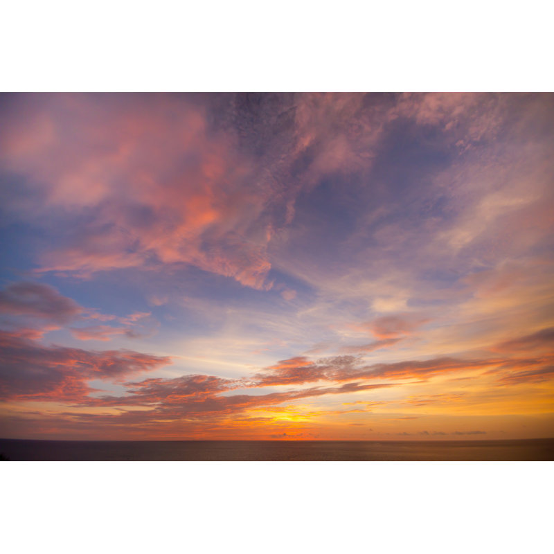 Cloudscape View - Photographie sur toile tendue, L 30 po x H 20 po