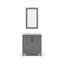 Elizabeth 30" Single Bathroom Vanity Set with Mirror-1022650691
