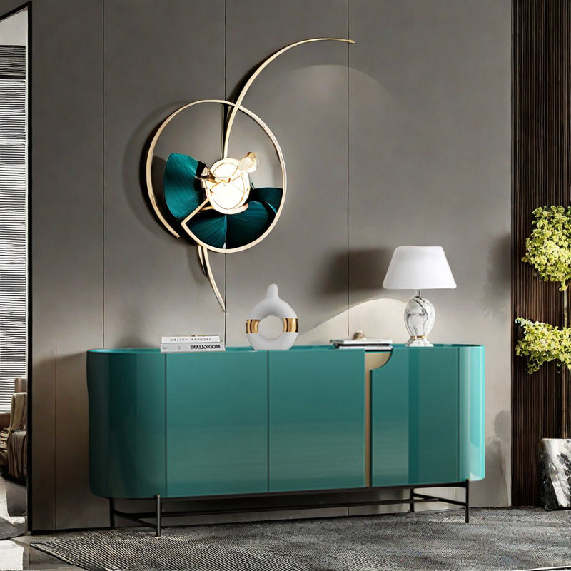 Armoire d'appoint Minimalist, Cyan