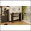 Console moderne minimaliste avec panneau de fibres à densité moyenne durable, repose-pieds réglables et capacité de poids élevée pour un rangement élégant-262304167