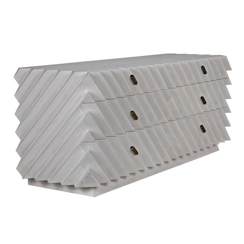 Hikaru 6 - Drawer Solid Wood Dresser