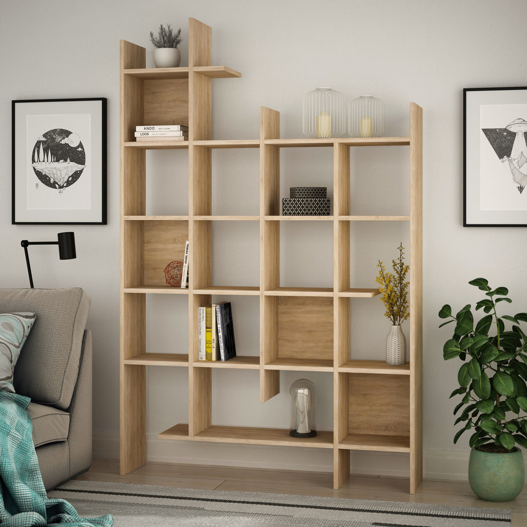 Janney 188cm H x 122cm W Bookcase
