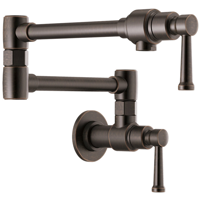 Artesso® Wall Mount Pot Filler, Venetian Bronze