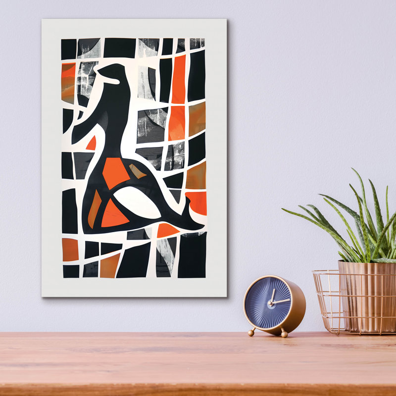 Art mural en verre Wrought Studio ™, H 16 po x l 12 po x P 0,13 po