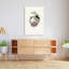 Art mural Zen Deer Spirit-129147581