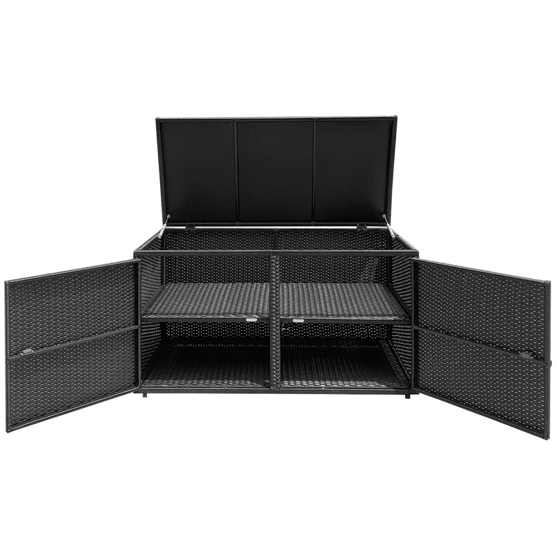 Costway 45'' W 88 Gallons Water Resistant in Black