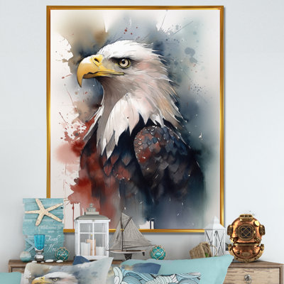 Portrait d'aigle II - Impression sur toile