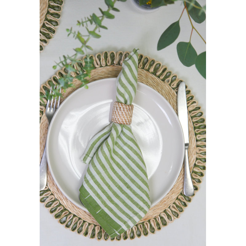 Adamsburg Linen Square Napkins, Clementine