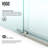 Winslow 48" W x 36" D x 80" H Sliding Frameless Shower Enclosure with 3/8  Clear Glass&Base-50877756-50877759