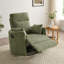  Fauteuil inclinable en chenille confortable et pivotant pour le salon-124322439