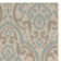 Tapis floral beige/turquoise Adelaide