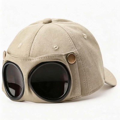 Ghost Lamp Style Sunglasses Street Wear Baseball Cap