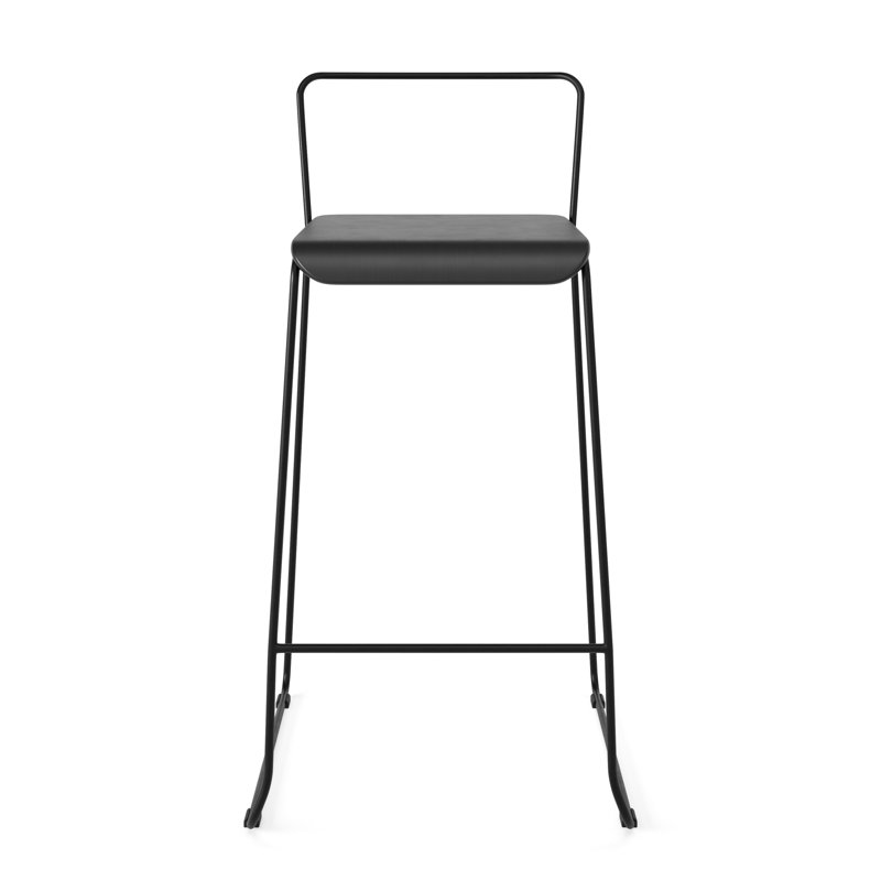 Tabouret 28 po, Noir