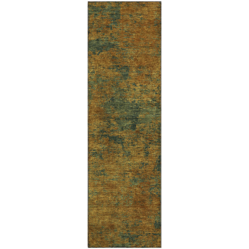 Premium Machine Washable Alexa AMF1093 Abstract Rug, Runner 2'3" x 7'6"