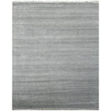 One-of-a-Kind Rectangle 12'1" x 15'1" Area Rug in Silver/Black