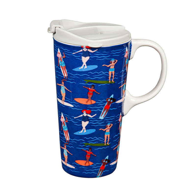Grande tasse à café en céramique