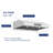 Hauslane Chef Series 30" Under Cabinet Range Hood - Stainless Steel, Pro Performance, LED Lights, Touch Controls, 3-Way Venting-80791019-49672195