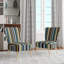 Chaise d'appoint de 27,5 po de largeur
