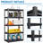 34 " W Steel Shelving Unit