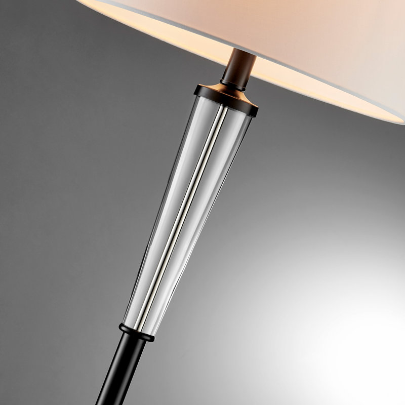 Ensemble de lampes de table et de plancher Sabira Black
