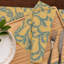 Serviettes de table 100% coton à imprimé multicolore-1948621618