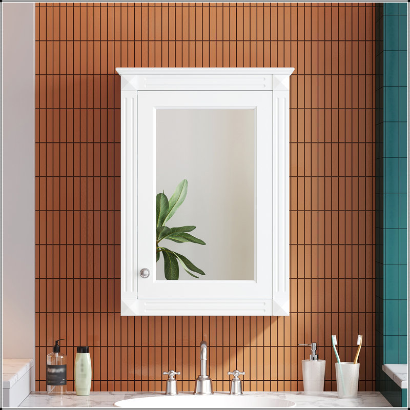 W H Medicine Cabinet Mirror